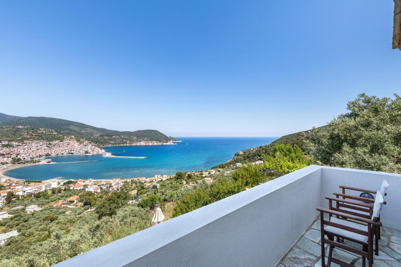 Villa Nina Skopelos- Private Pool - Magnificent Views Eksteriør bilde