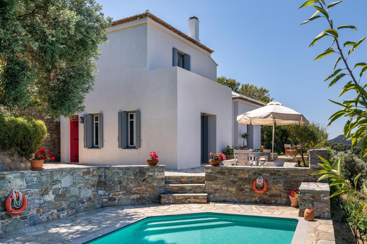 Villa Nina Skopelos- Private Pool - Magnificent Views Eksteriør bilde