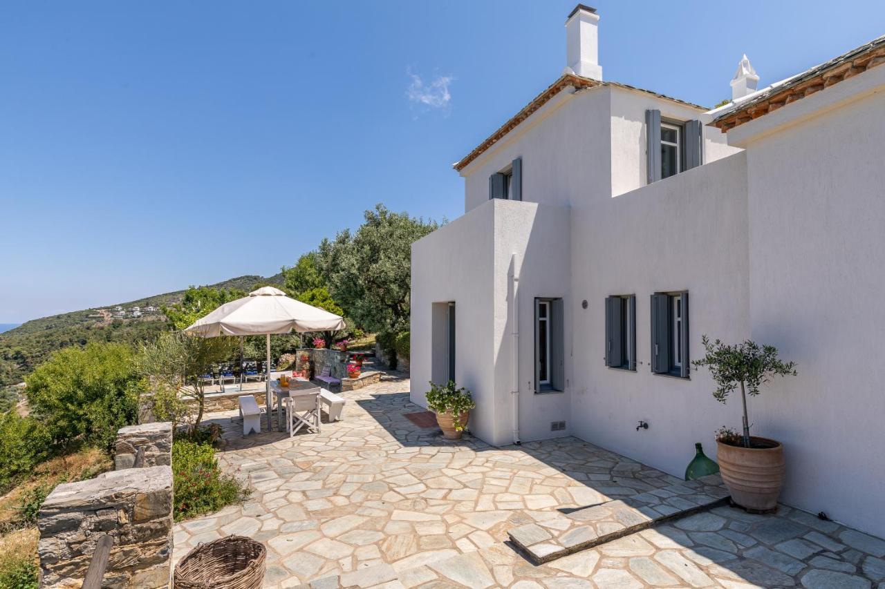 Villa Nina Skopelos- Private Pool - Magnificent Views Eksteriør bilde