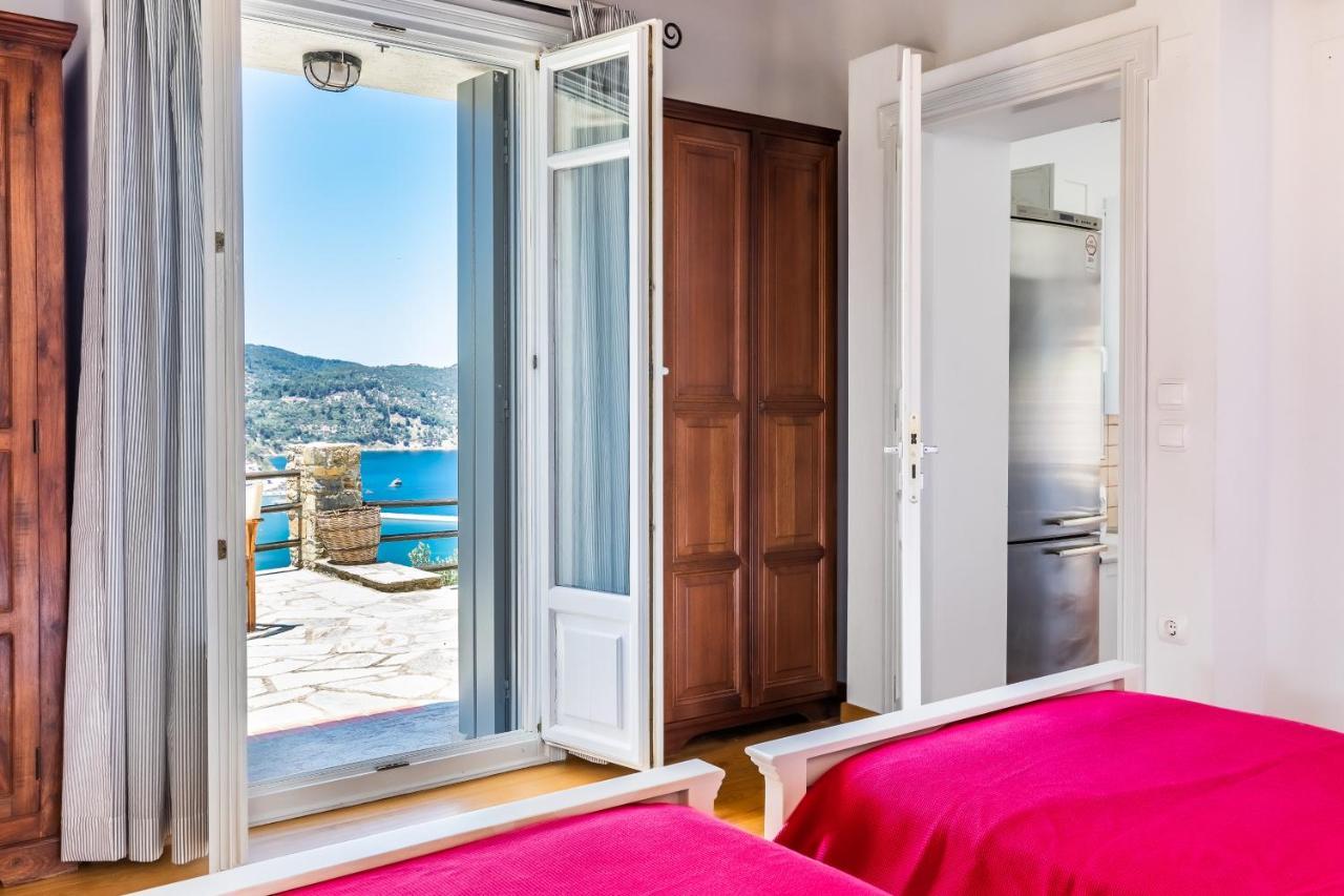 Villa Nina Skopelos- Private Pool - Magnificent Views Eksteriør bilde